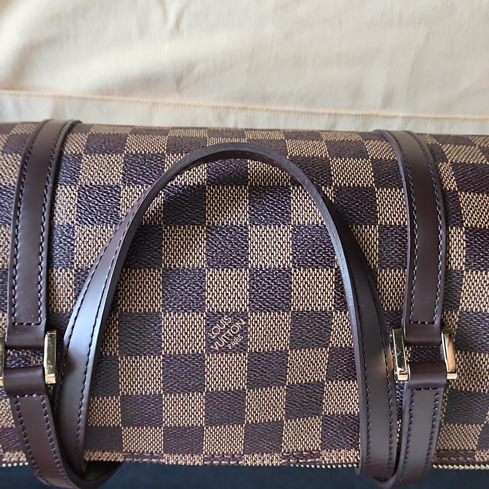 LOUIS VUITTON PAPILLON 30 IN DAMIER EBENE - RARE EUC CONDITION - Picture 7 of 9